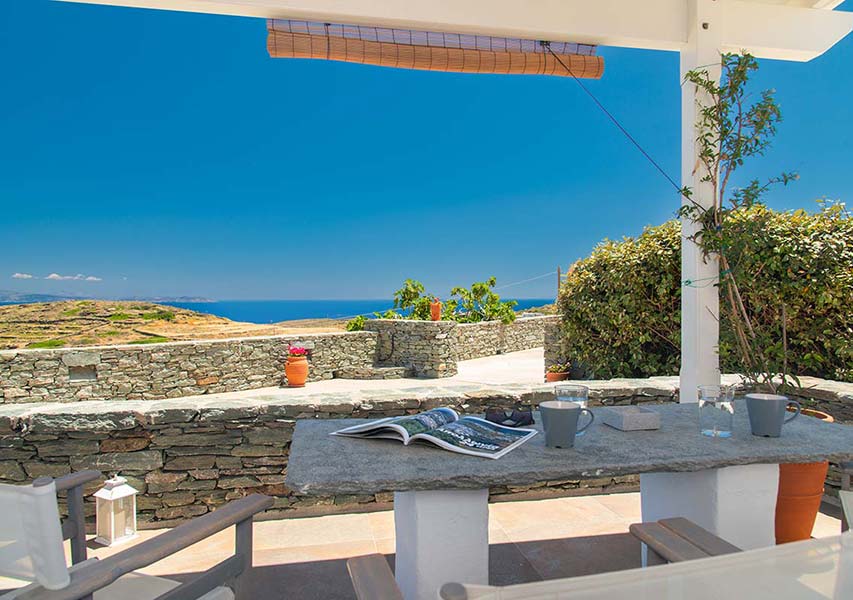 Grey House Sifnos - Θέα στη θάλασσα