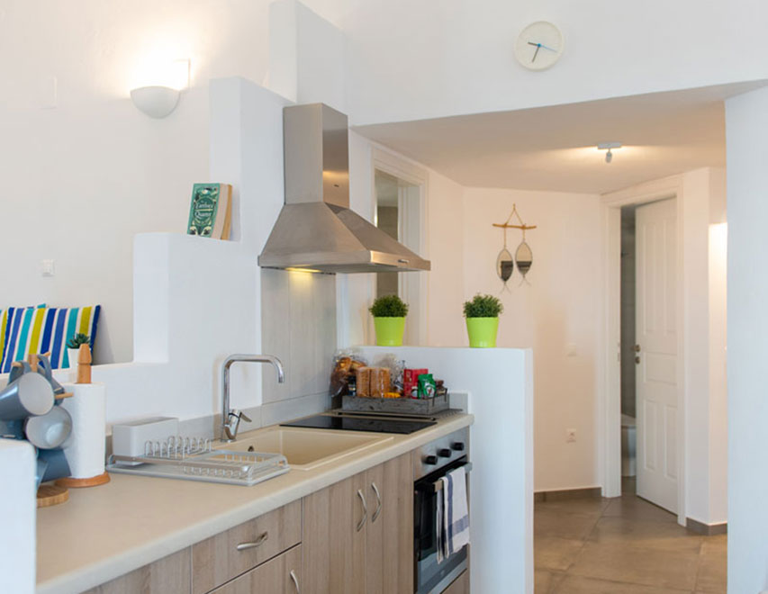 Grey House Sifnos - Πλήρως εξοπλισμένη κουζίνα