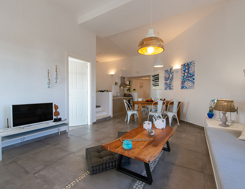 Grey House Sifnos - Καθιστικό