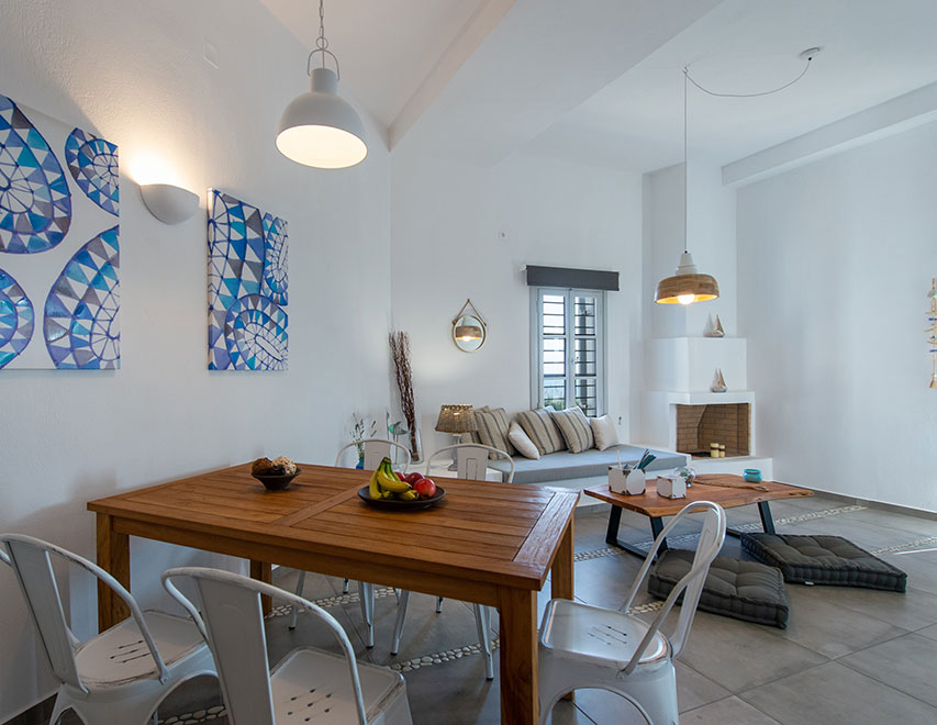 Grey House Sifnos - Καθιστικό